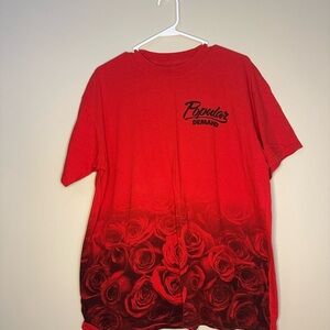 Popular Demand Red Graphic Men's Shirt